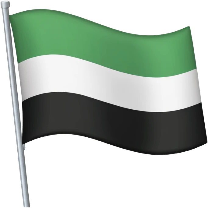 Aromantic Pride Flag emoji