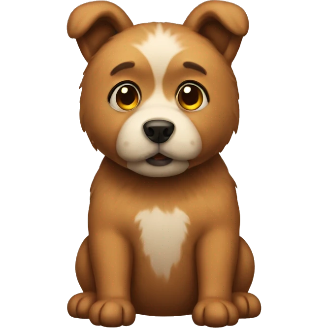dog bear emoji