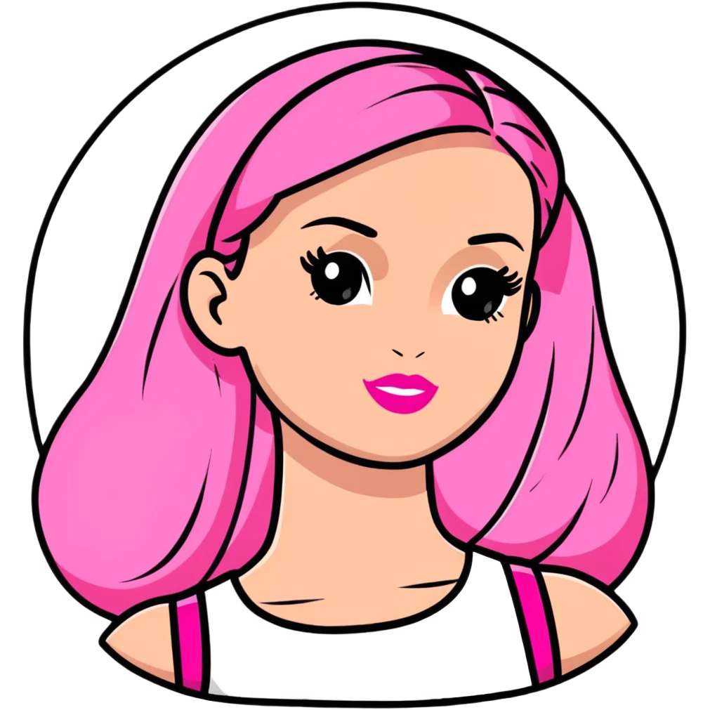 Barbie logo emoji
