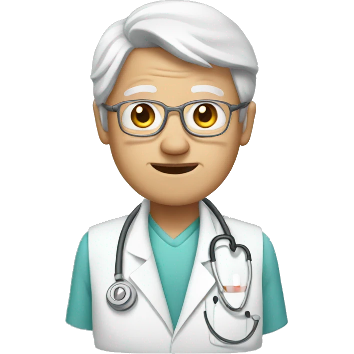 the old patient emoji