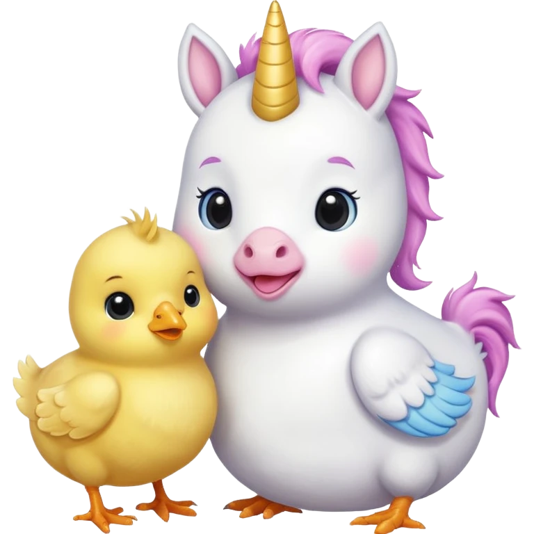 🦄+🐣 emoji