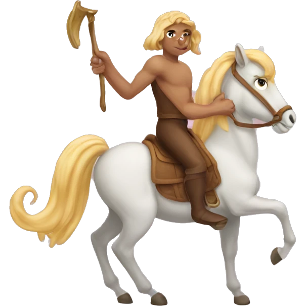 Centaur fairytale creature  emoji