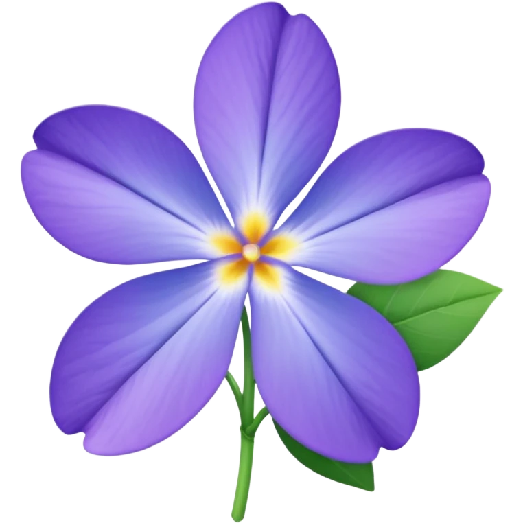 flower periwinkle emoji