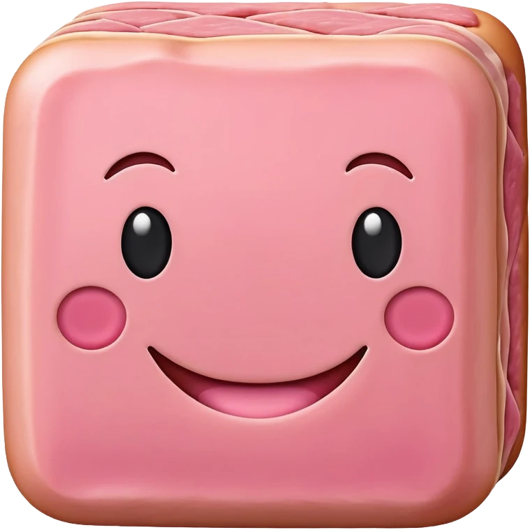 SPAM MEAT HAPPY EMOJI emoji