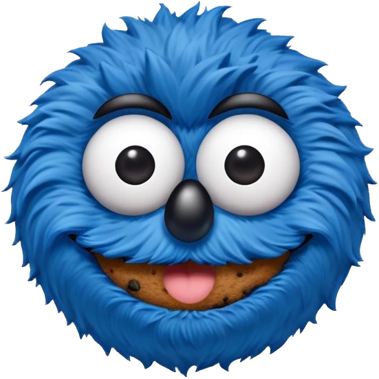 Cookie Monster emoji