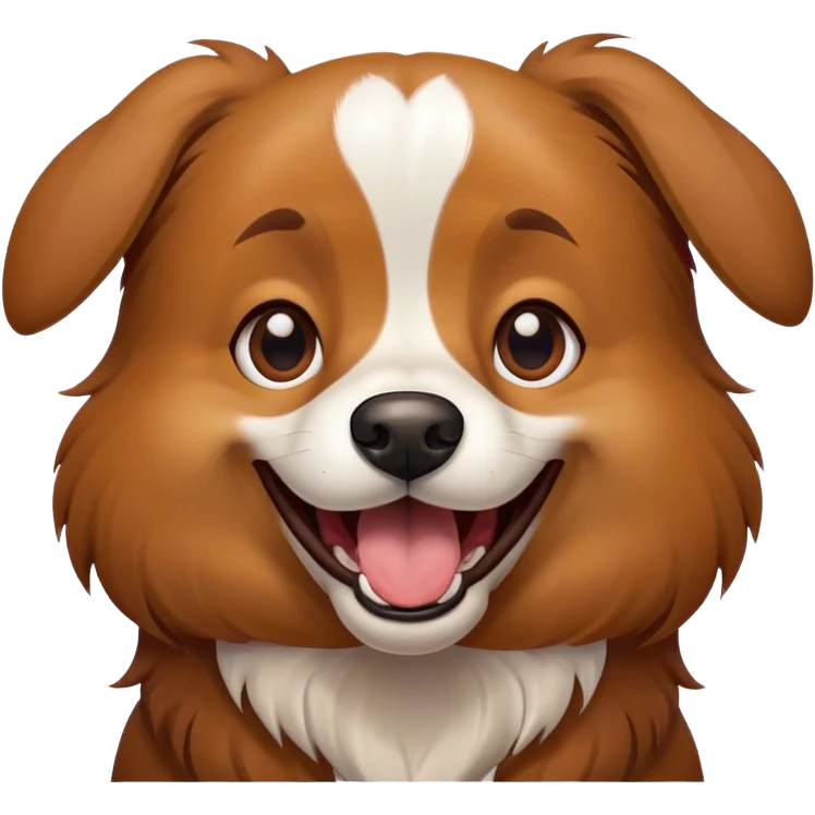 Excited dog emoji