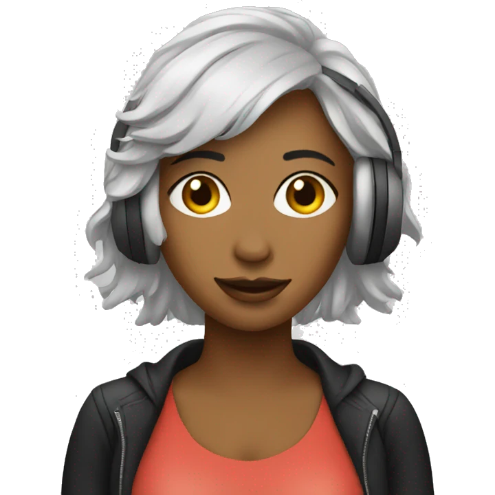 Music producer woman emoji