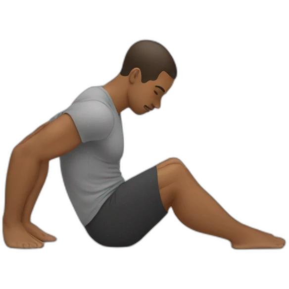 resting squat position emoji