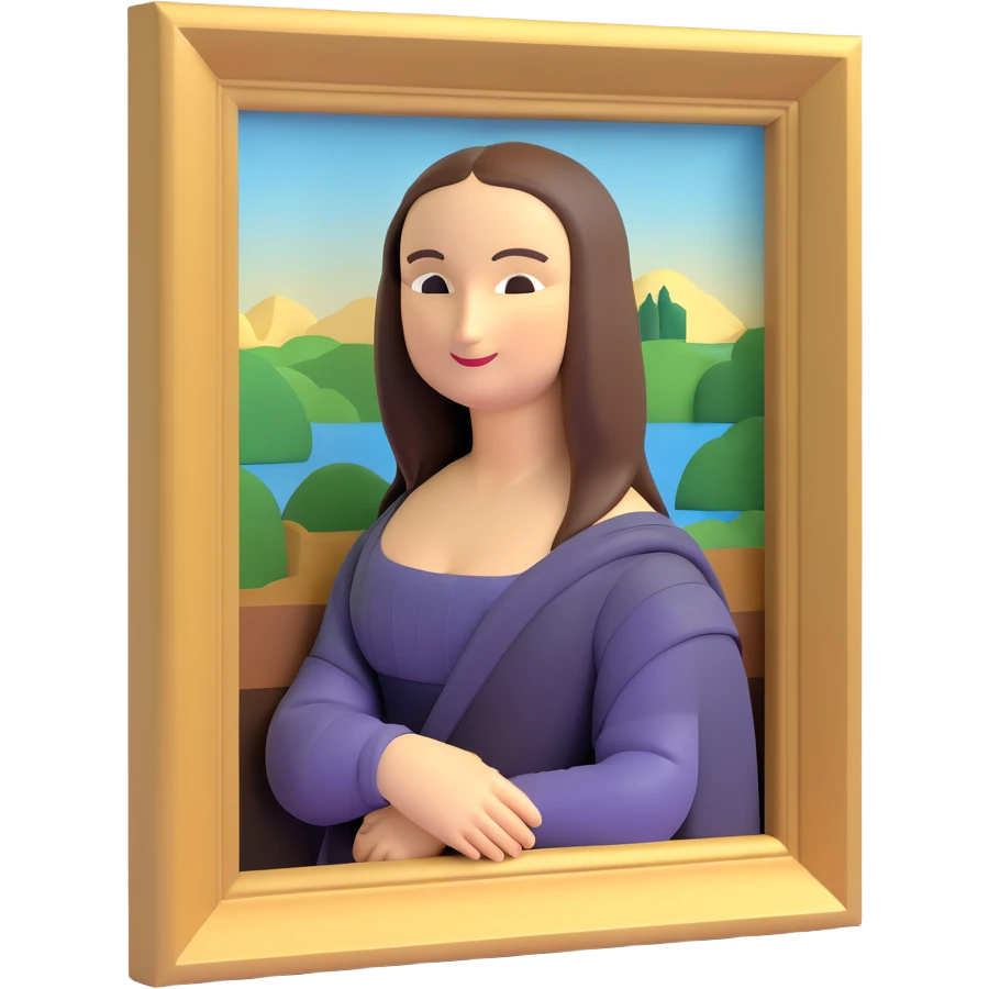 mona lisa emoji