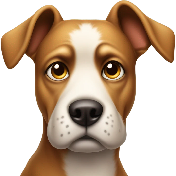 Dog side eyeing emoji