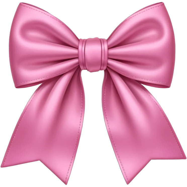 bow pink emoji