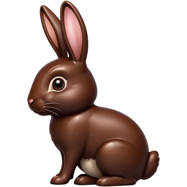 chocolate easter rabbit emoji