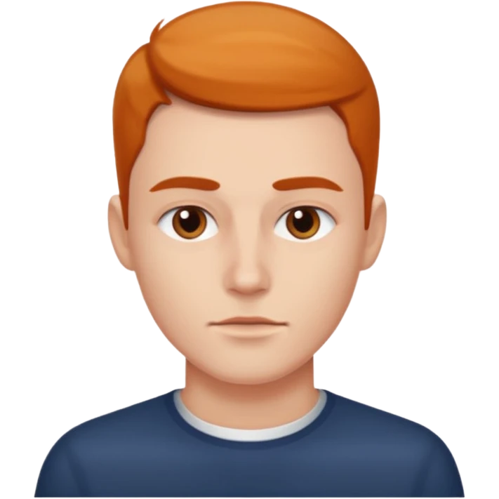 A person who has the sharpest jawline emoji