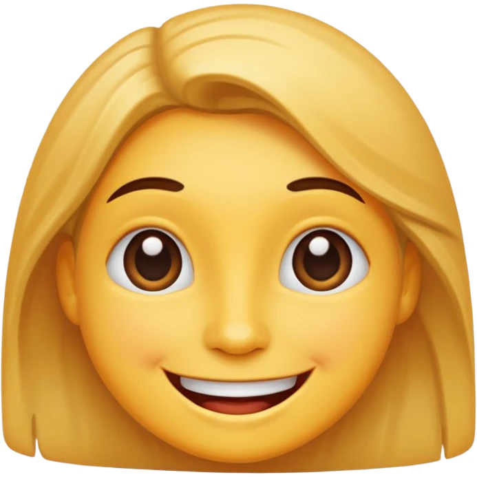 Oh happy face  emoji