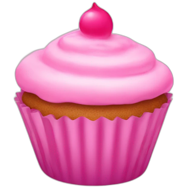 cupcake pink emoji