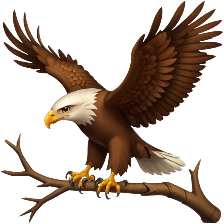 Ruasian eagle emoji