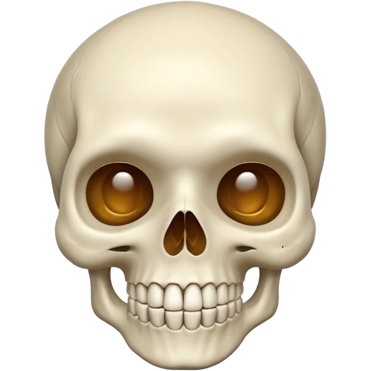 Create a skull on :) emoji