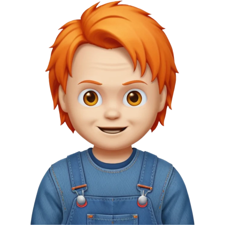 Un emojin de chuky emoji