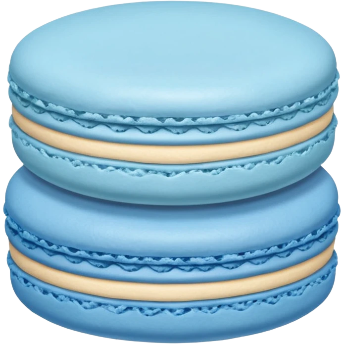 blue macaro  emoji
