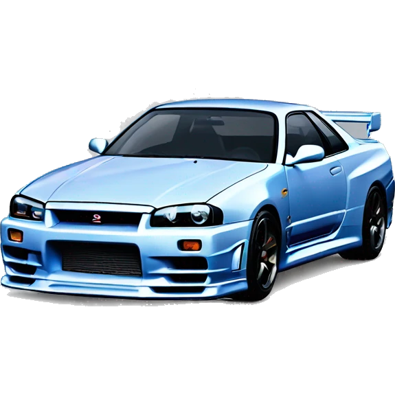Nissan Skyline R34 emoji