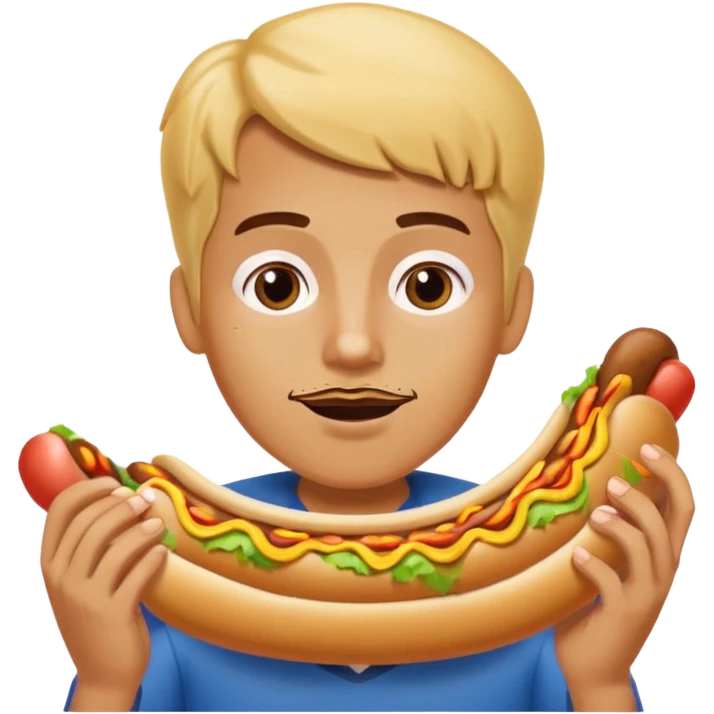 Venezuelan hotdog emoji