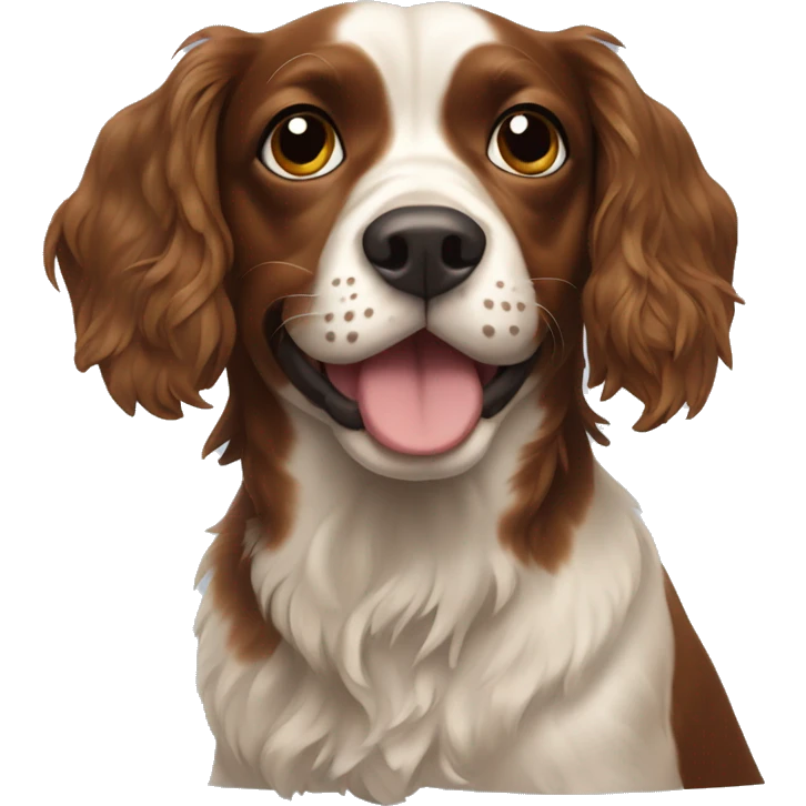 french britanny spaniel dog emoji