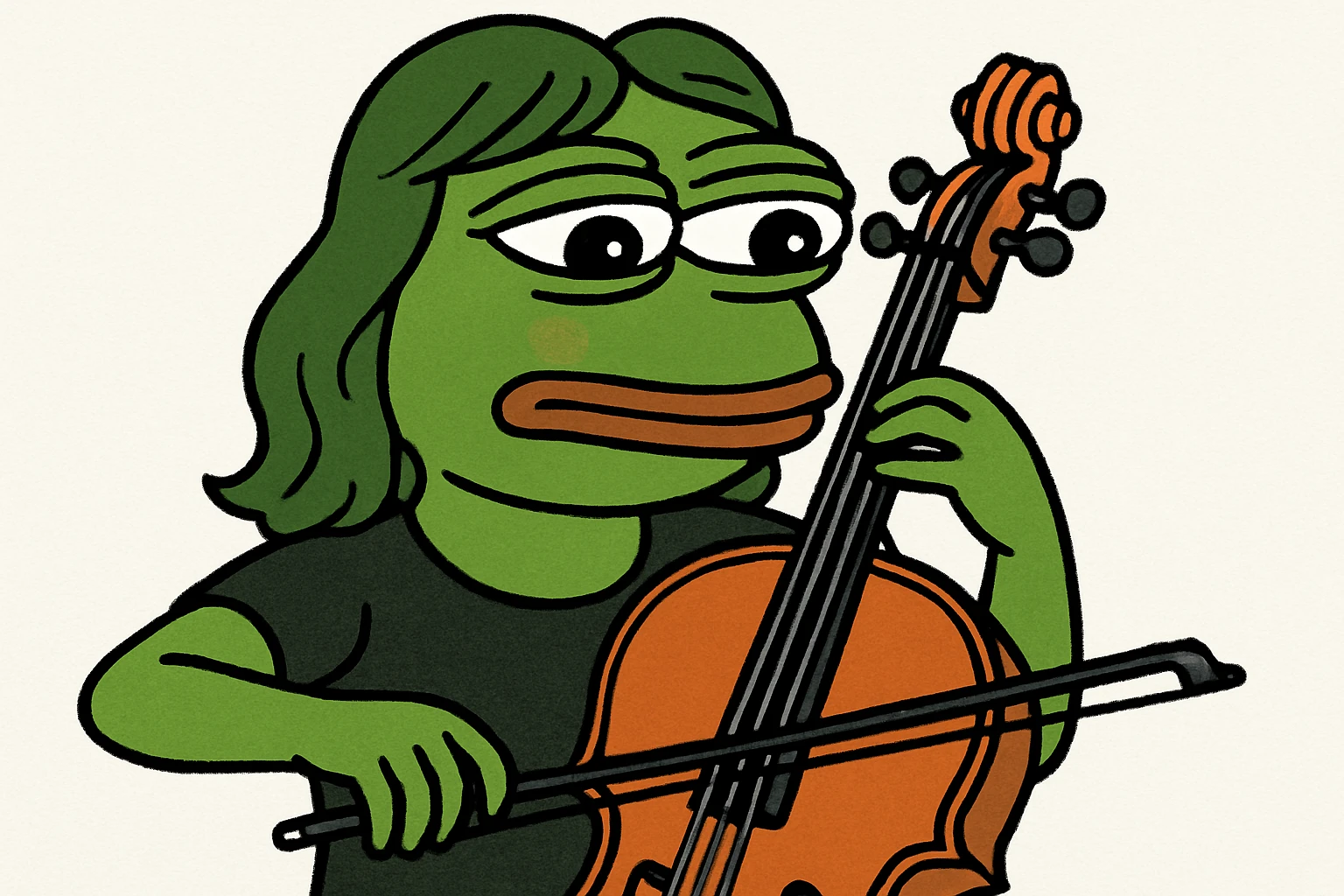 girl playing cello emoji