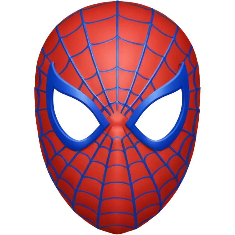 Spiderman head emoji
