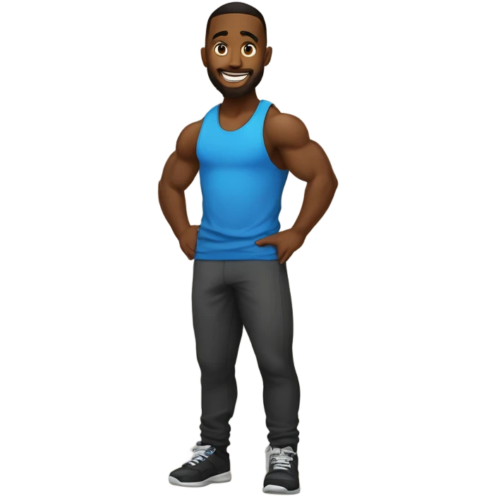 ONCE THEY MASTERED THE WAY OF THE GYM BRO IT WAS CLEAR ONLY 1 OF THEM WAS DESTINED TO BE THE CHOSEN GYM BRO.... JAMAL emoji