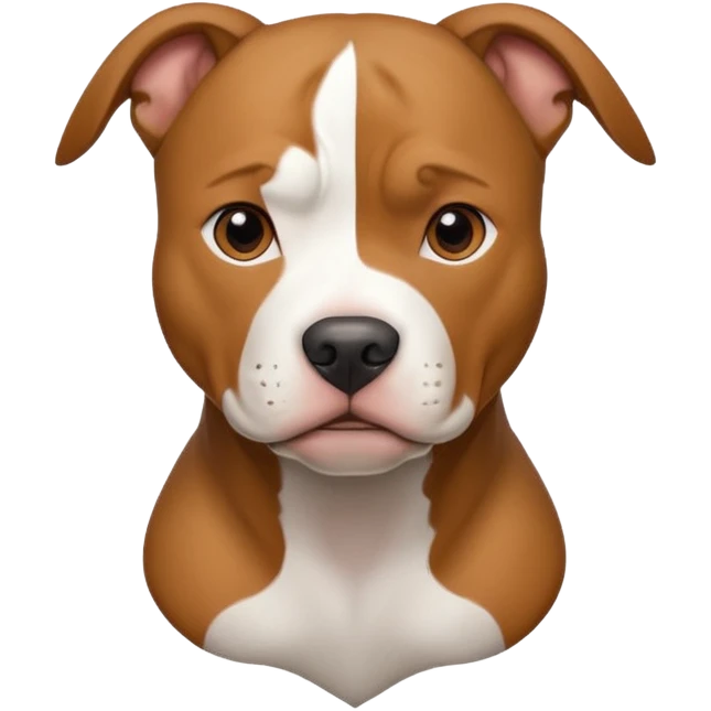 Pitbull dog emoji
