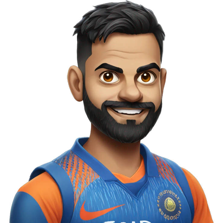 virat kohli emoji
