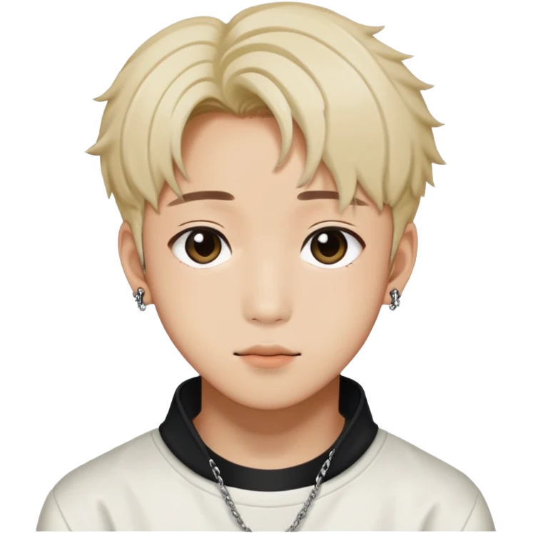 Bang Chan from Stray Kids, K-pop idol emoji