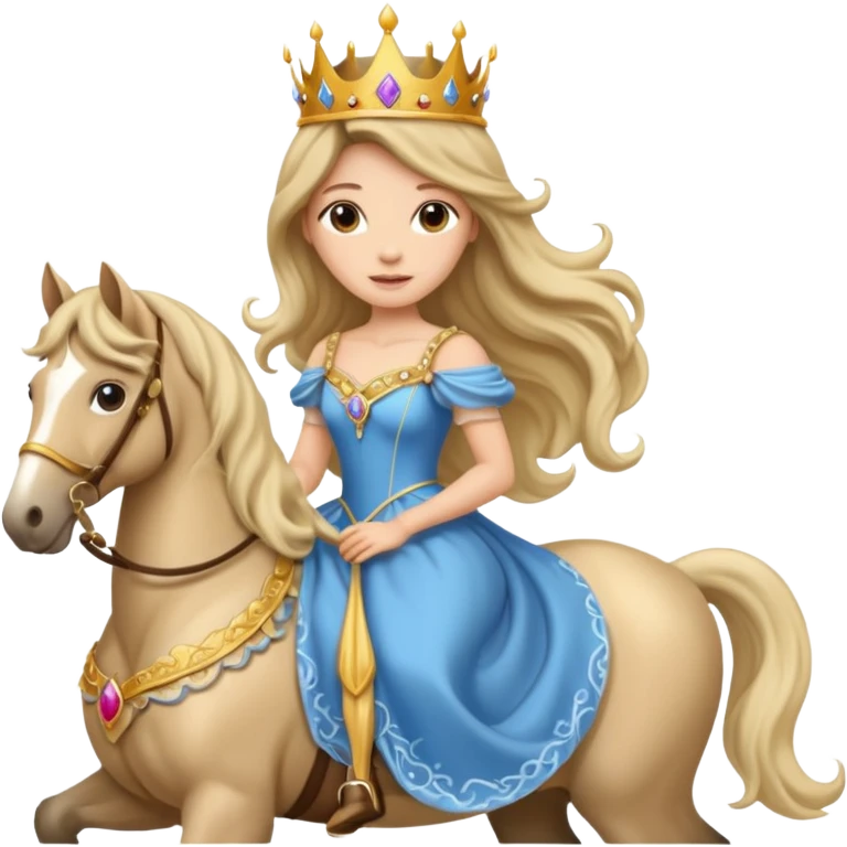 princess horse emoji