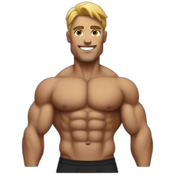 Body builder emoji