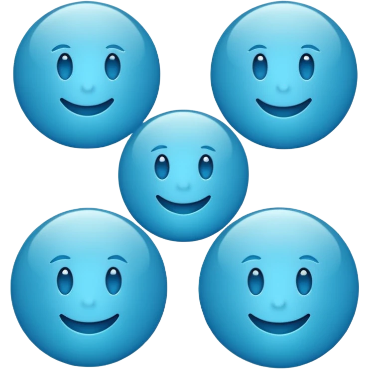 Blue tick emojis emoji
