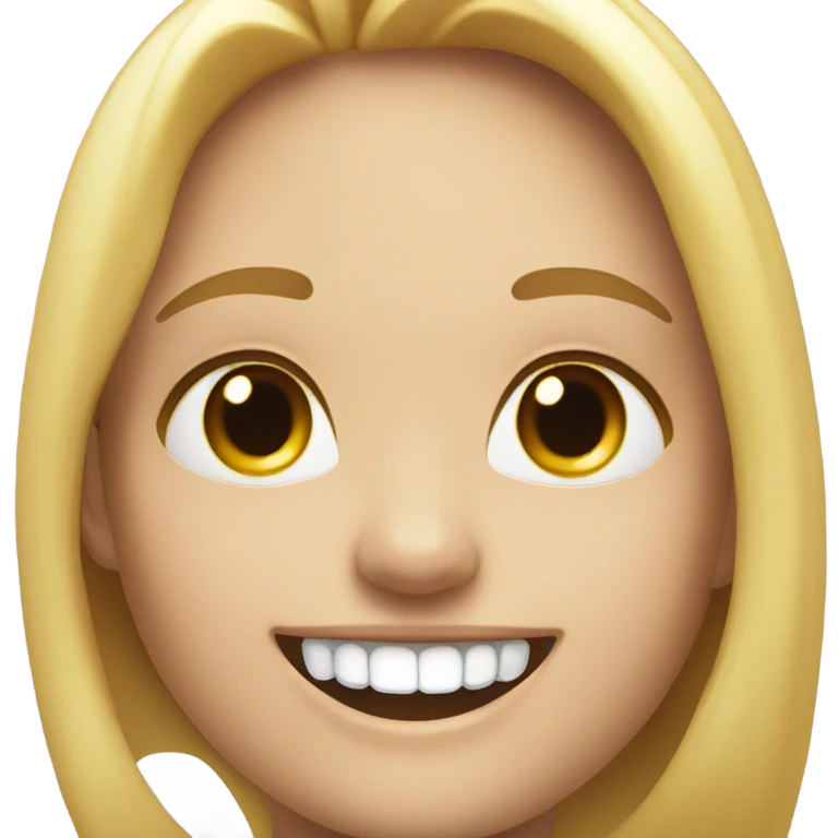 White teeth emoji