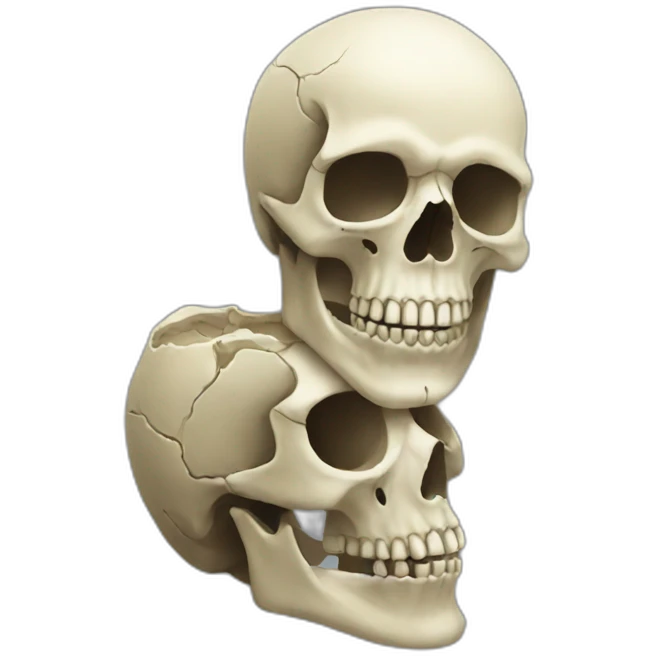 Skull death emoji