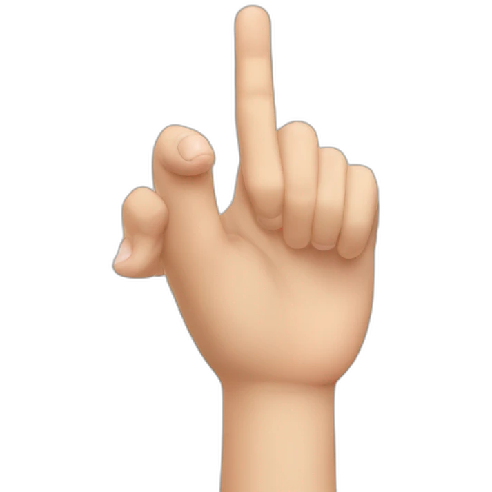 Hand with ring finger touching the thumb emoji