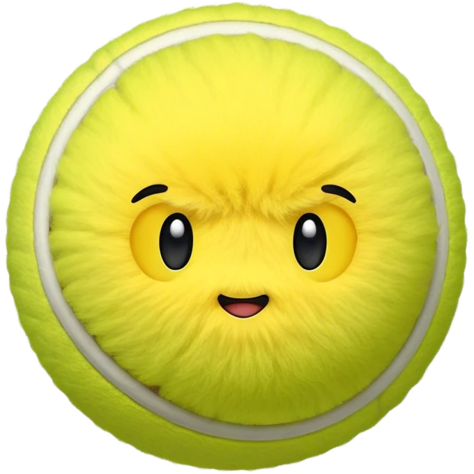 Tennis ball emoji