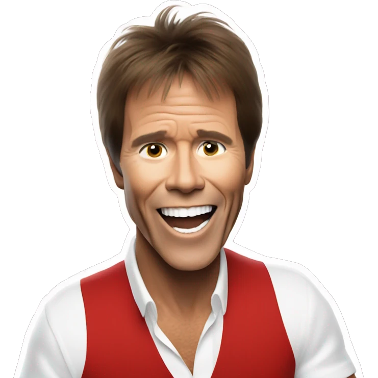 Cliff Richard Xmas emoji