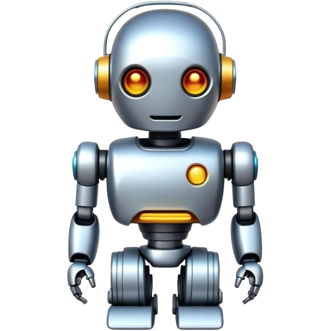 cute robot emoji
