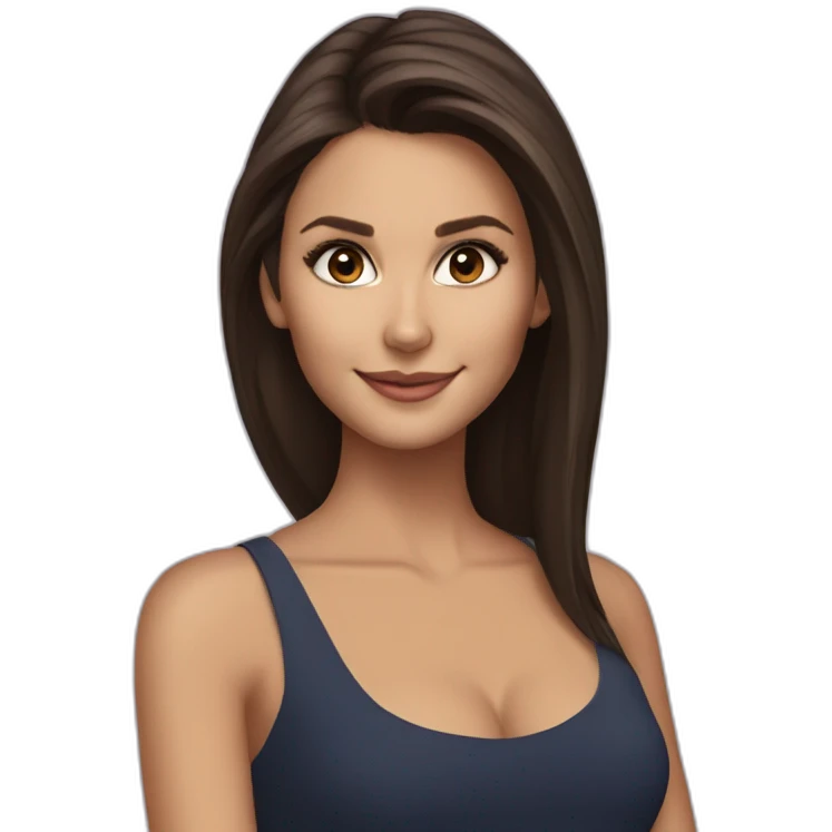 nina dobrev emoji
