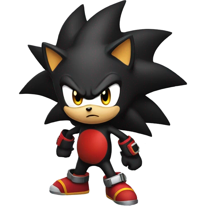 shadow the hedgehog emoji