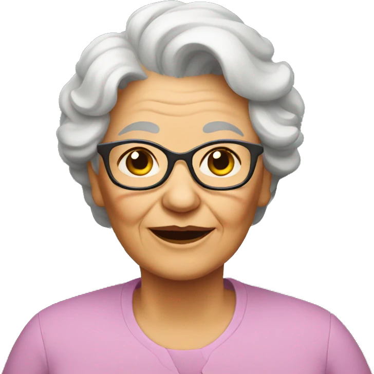 Grandma emoji