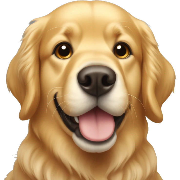 Golden retriever emoji