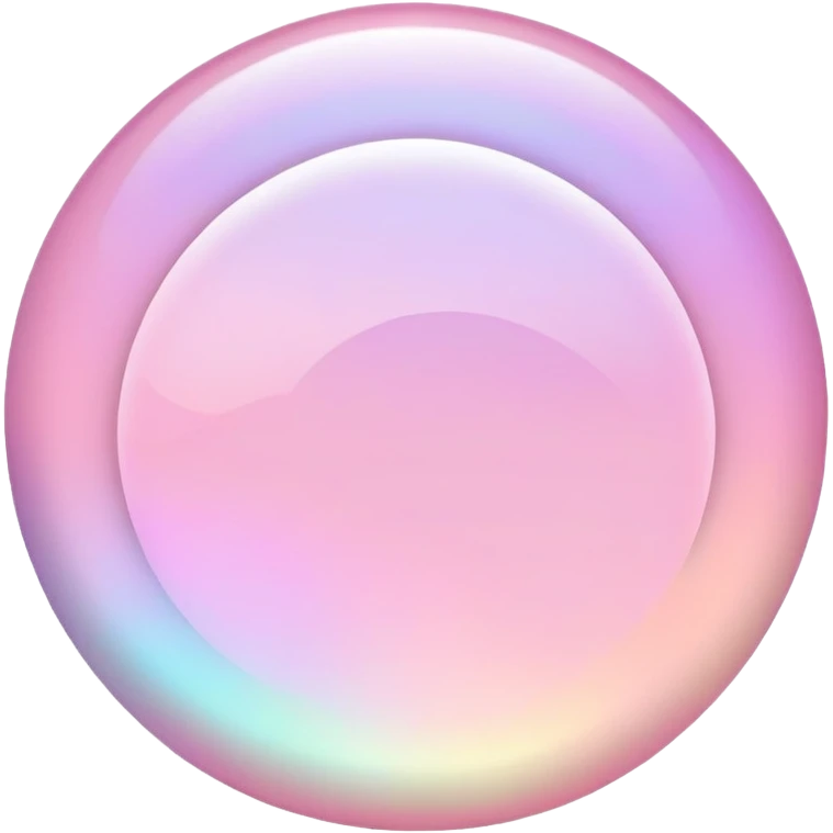 Iridescent pastel pink formal elegant sophisticated cultured neat pretty beautiful nifty app icon emoji