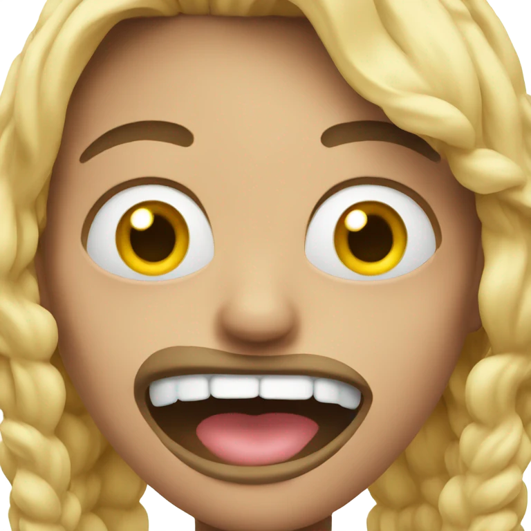 crazy face emoji