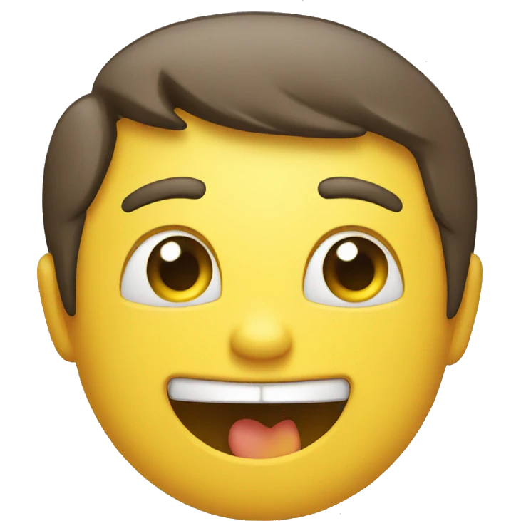 a phone with the emotion of happiness emoji