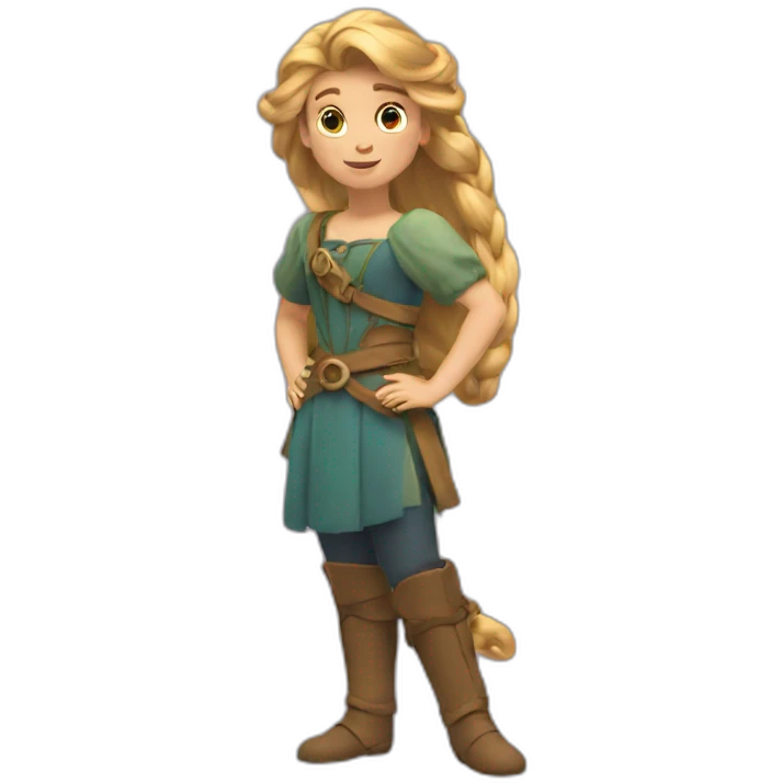 Raiponce  emoji