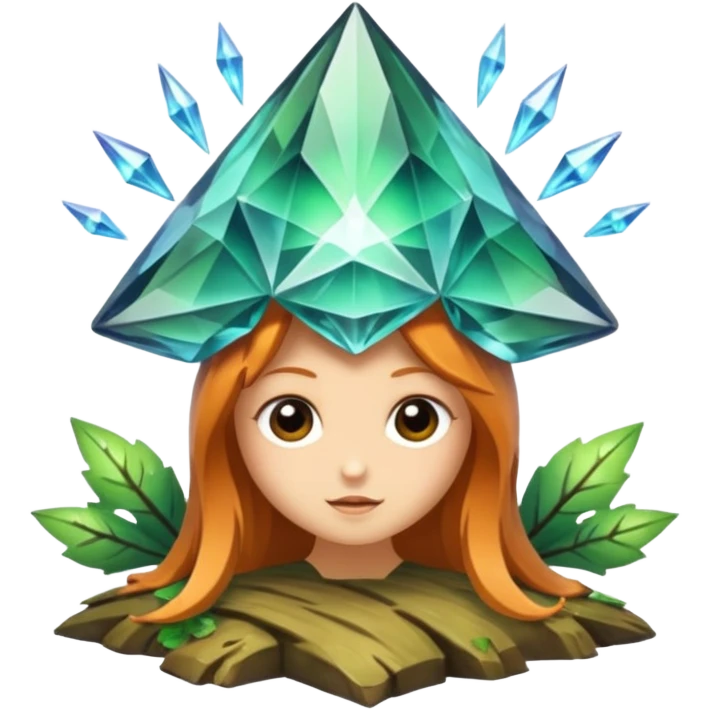 woodland fairy mind blown crystal burst emoji